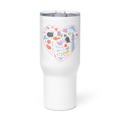 Princess Heart Travel Mug