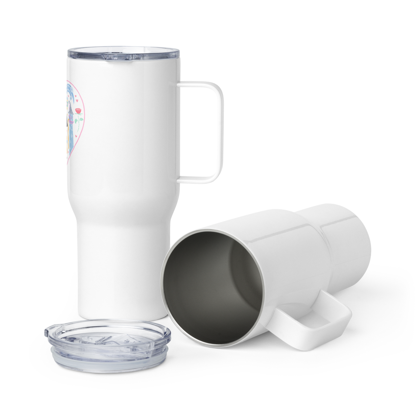 Princess Heart Travel Mug