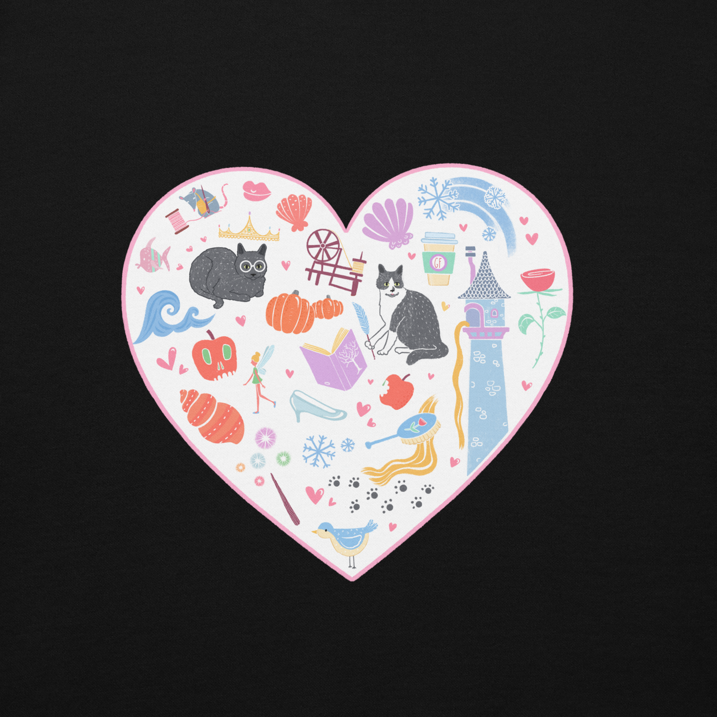 Princess Heart Hoodie