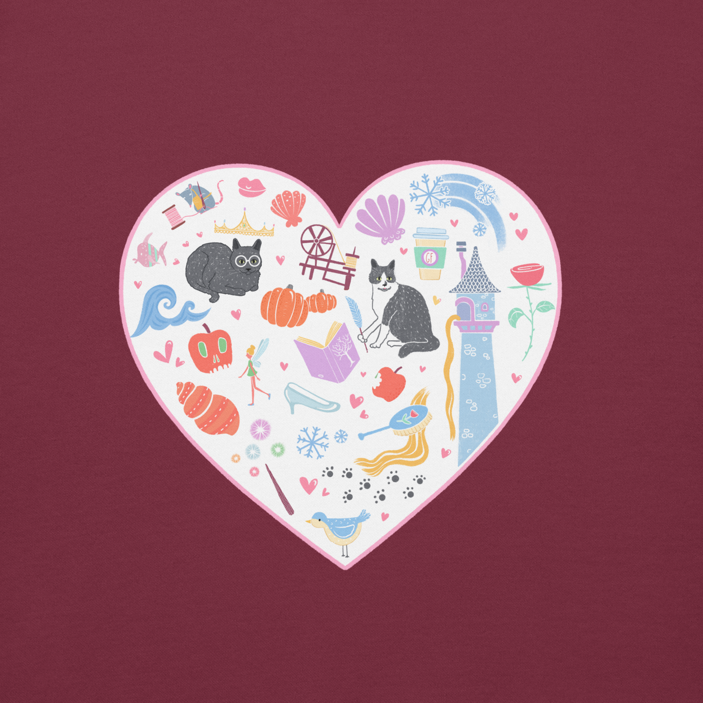 Princess Heart Hoodie