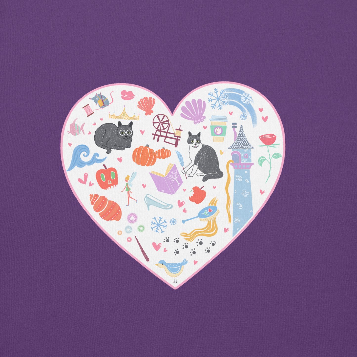 Princess Heart Hoodie