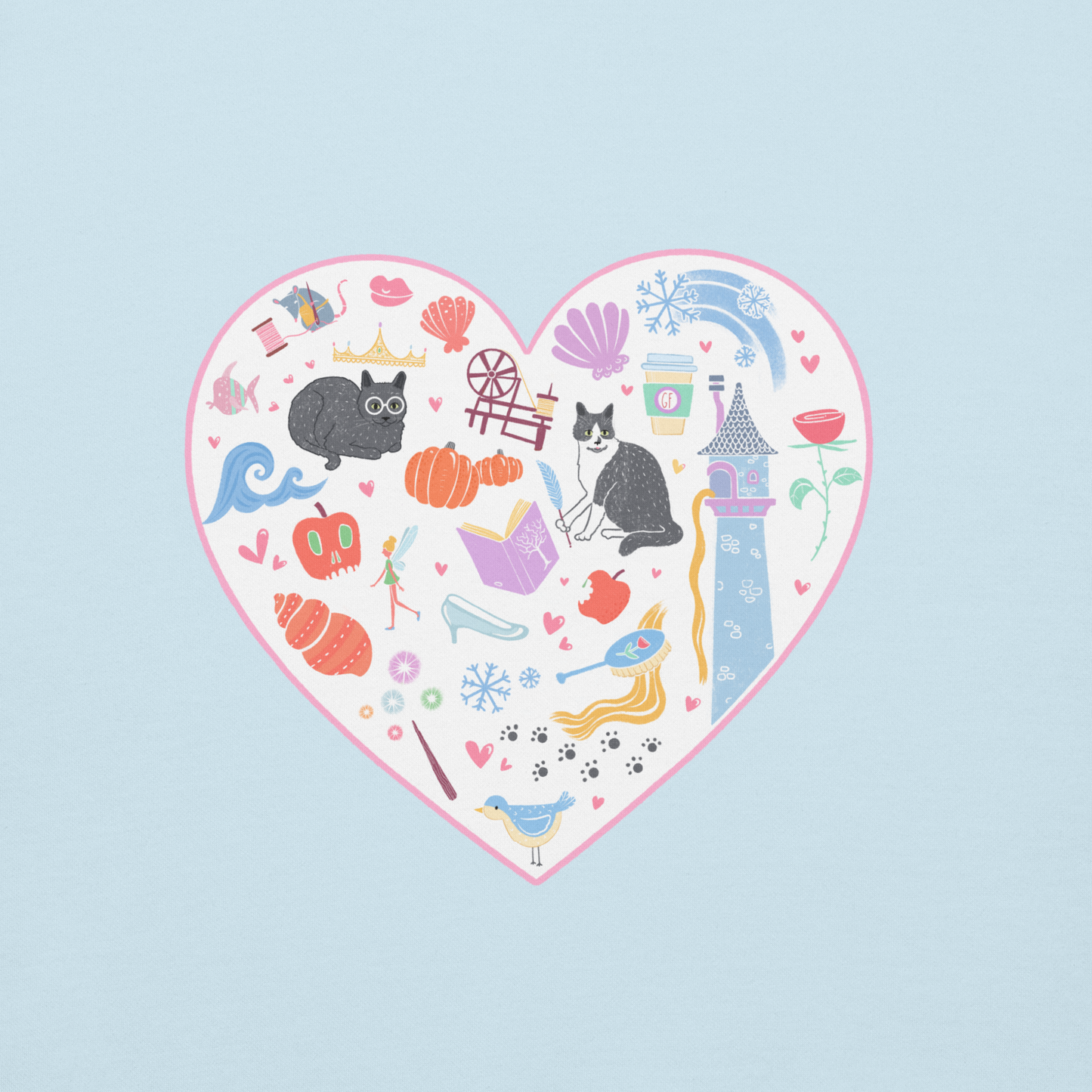 Princess Heart Hoodie