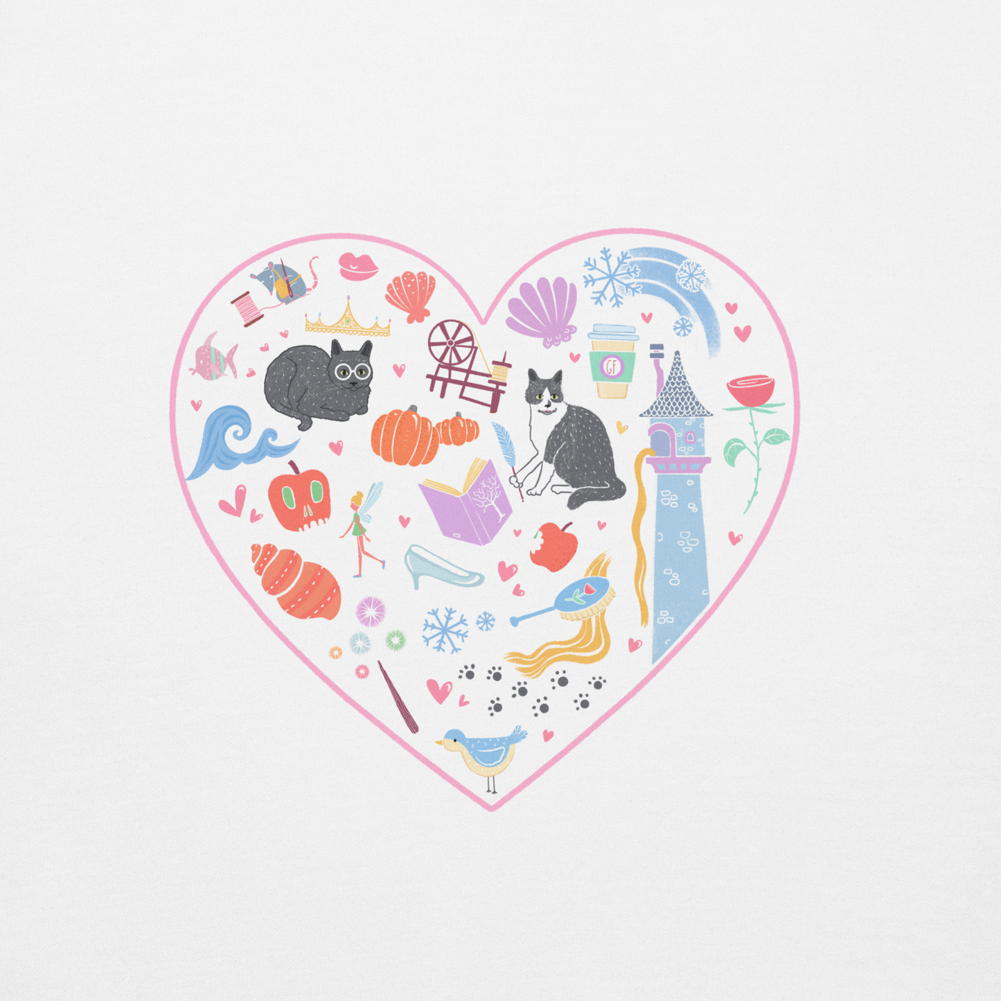 Princess Heart Hoodie